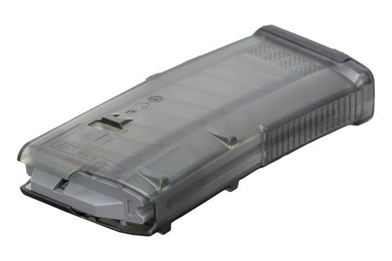 Rugged 20-round 5.56 NATO AR-15 magazine.